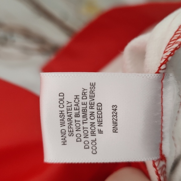 NY&C NWT red ♥️ leather dress - Picture 7 of 7